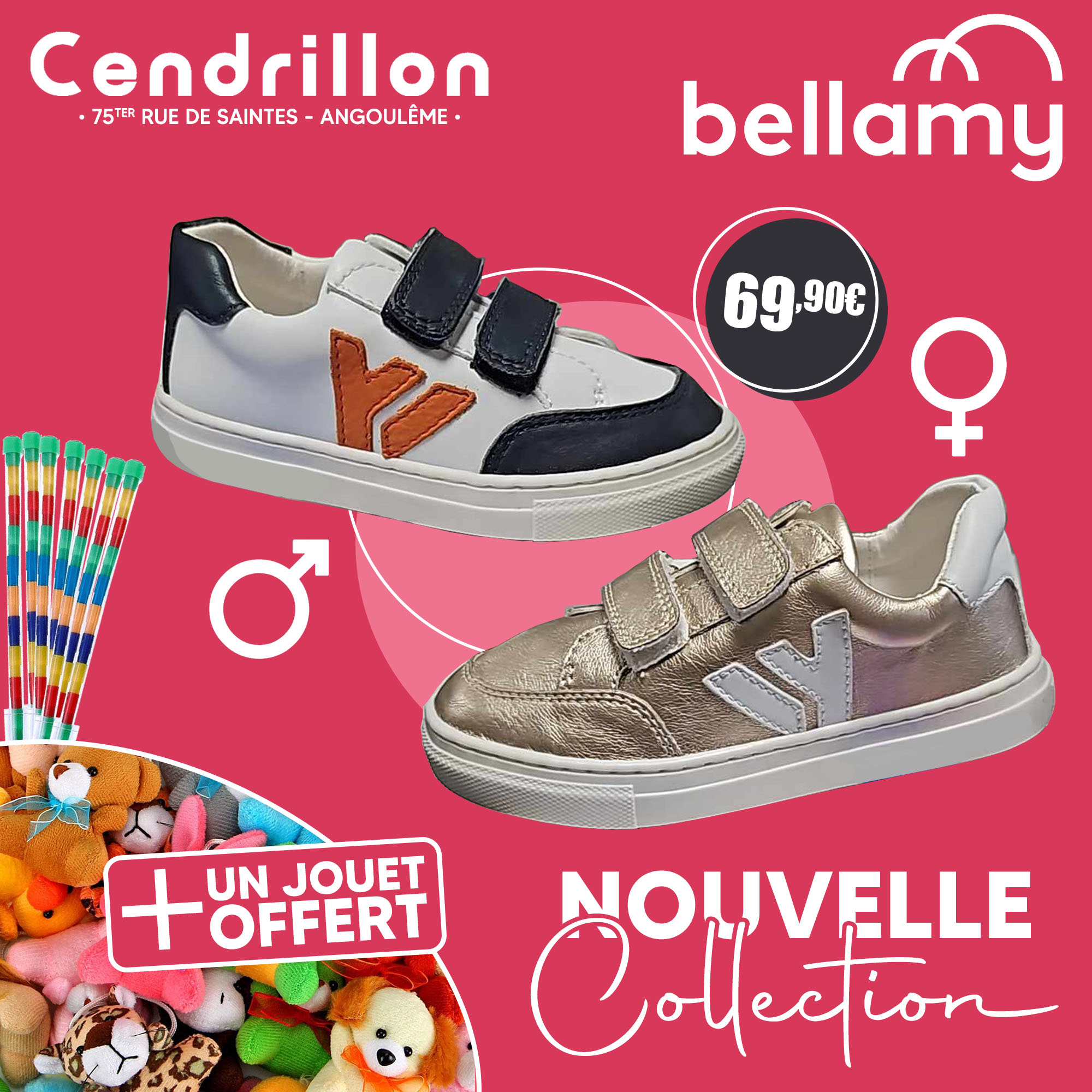 Publication Cendrillon Chaussures Angoulême Charente